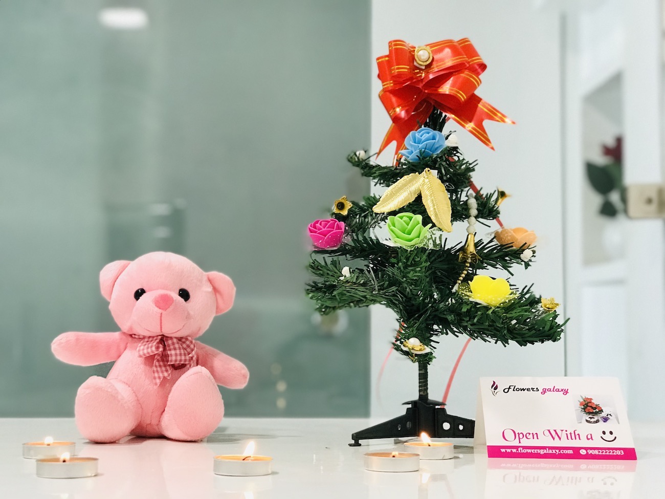 Pinkish Christmas Tree